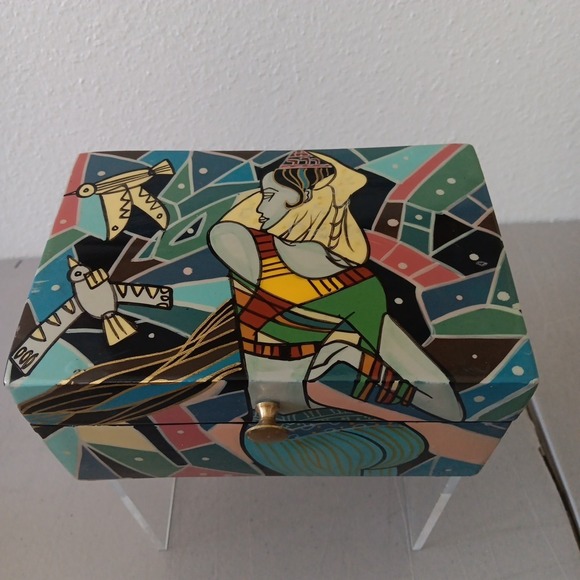 The Unbranded Brand Other - Ting Shao Kuang‎ Style Trinket Lacquerware Trinket Box Unbranded Whimsical Artsy
